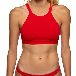 Jolyn Kaylee BIkini Top - Red (S) NWT